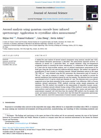 Detecting Airborne Silica Particles